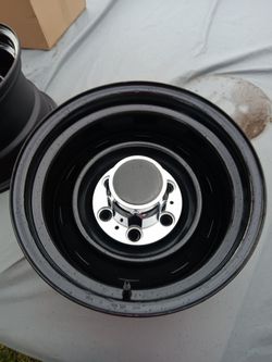 15X6X8 RALLYS RESTORED  DIP IN BLACK