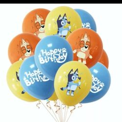 Bluey Balloons Party Supplies 