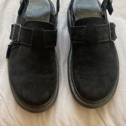 Dr Marten Jorge Made In England Slingback Mules