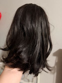 Black short hair, wig, brand new
