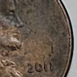 2011 D Shield Penny With Extra #1
