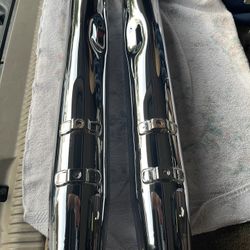 2020 Street Glide Stock OEM Slip On Mufflers