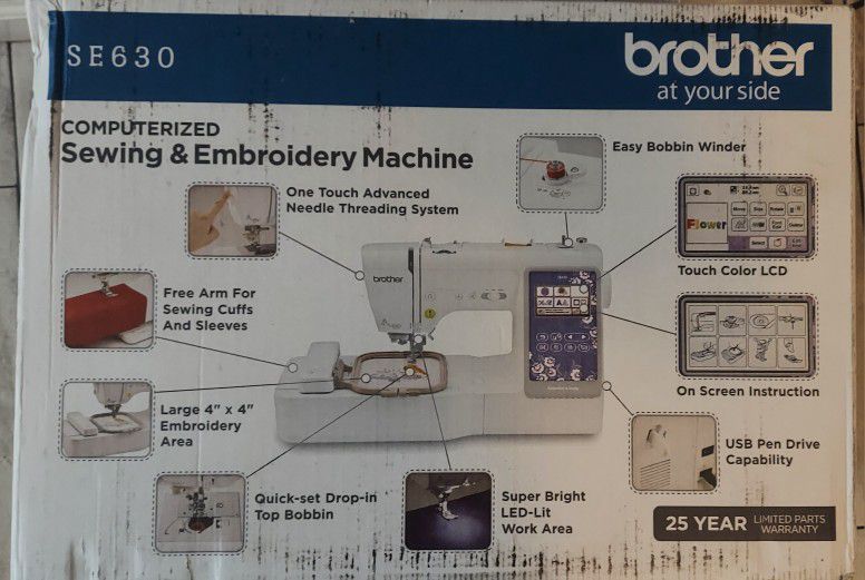 Brother SE630 Sewing And Embroidery Machine for Sale in West
