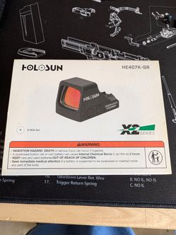 Holosun HE407K X2 Green