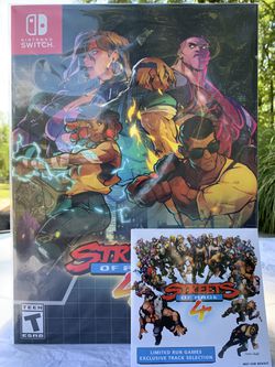 Streets Of Rage 4 Nintendo Switch Collectors Edition Box Collection Limited  Run Exclusive w/ 7” Statue! for Sale in Chester, NJ - OfferUp