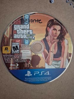 PS4 GTA 5 game
