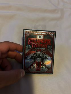 Stranger things cards