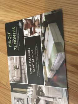 15% off Jordan’s furniture coupon