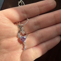 Sailor Moon Amethyst Pendant 