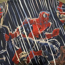 spiderman button up 
