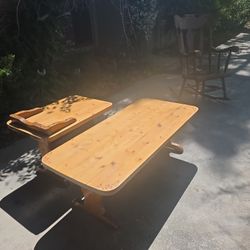 Coffee Table And End Table 
