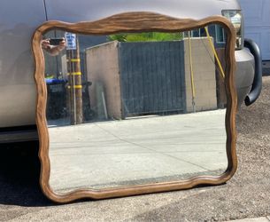 Vintage Rustic Mirror 47L x 42H