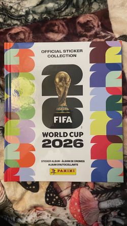 2026 FIFA World Cup Panini Sticker Album (Hard Cover)