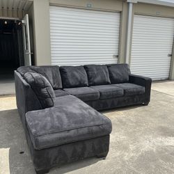 Charcoal Sectional Couch