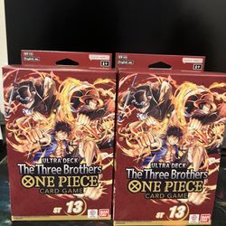 One Piece Card Game Three Brothers ST 13 Deck - No Pack