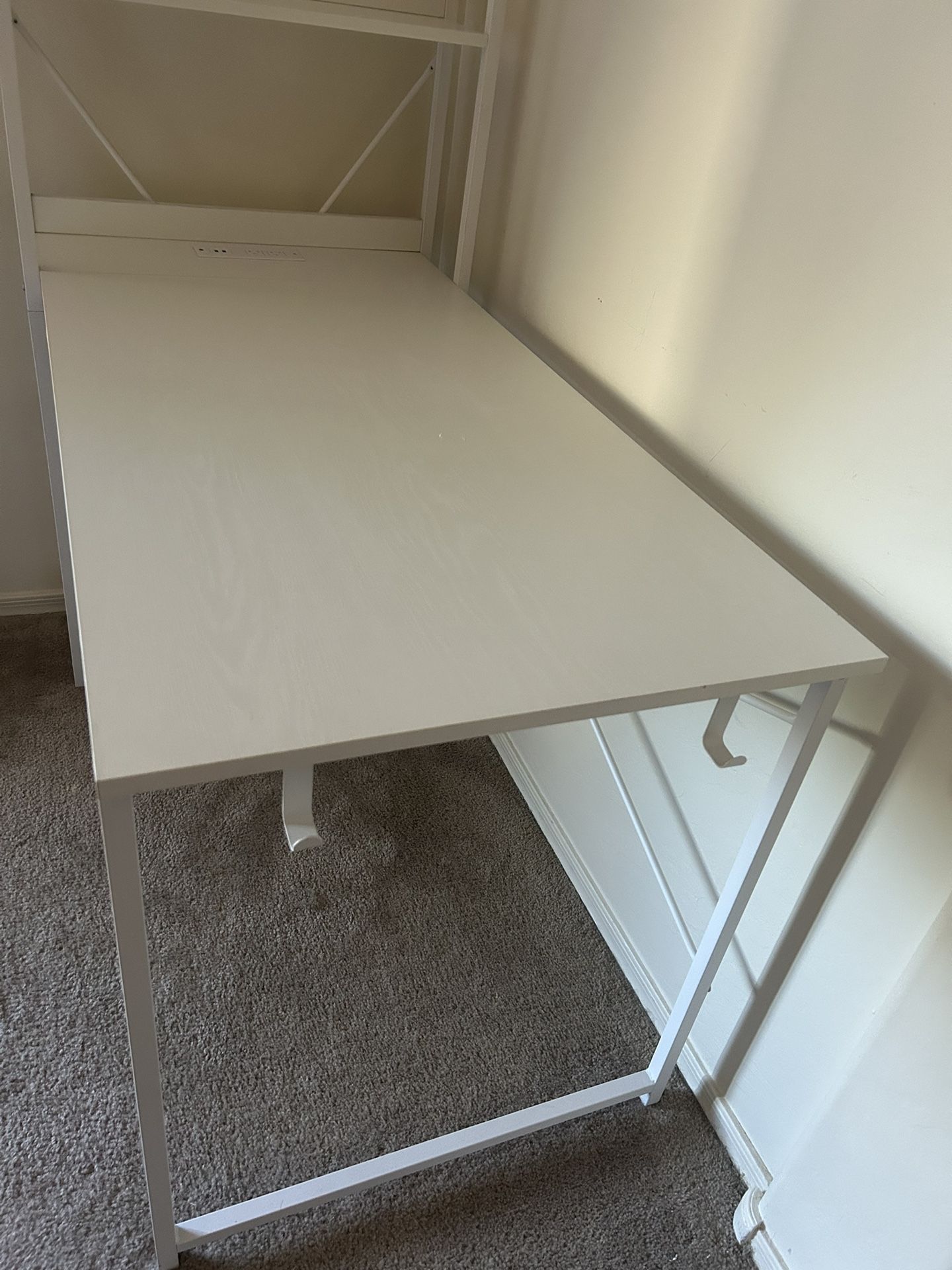Desk with shelving - $50 if you can pickup today