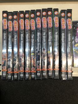Naruto dvd 1-13