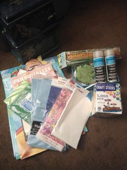 Supplies for arts n crafts parties etc