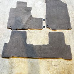 2007-2011 Honda CRV OEM Floor Mats - Carpet And All-Weather