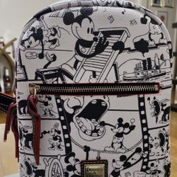 ✨Disney Parks Dooney & ✨Disney Parks Dooney & Bourke Mini Backpack Steamboat Willie Disneyland✨.