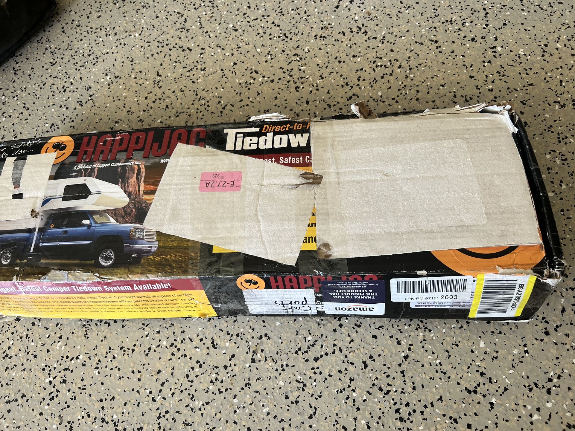 Happijac Bed Camper Tie Down Kit