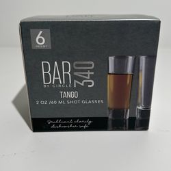 Bar340 Set of 6 Shot Glasses