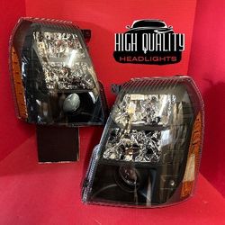 Cadillac Escalade 2007. 2014 headlight.
