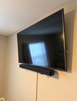 60” Samsung TV with Soundbar