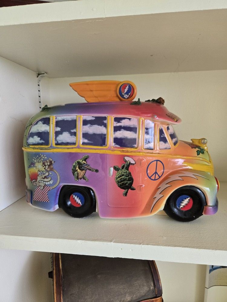 Grateful Dead Cookie Jar Bus 1998 Limited Edition