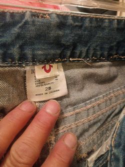 True Religion Jean Shorts