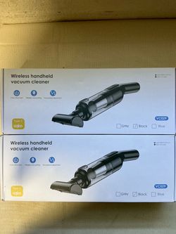Wireless handheld vacuum cleaner.