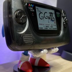 Sega Game Gear - Laminated IPS Display - Smoke Gray - Full Restoration