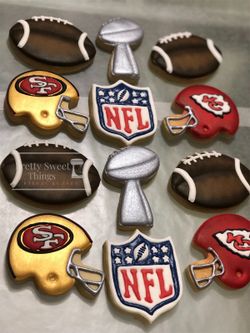 Super Bowl LIV cookies