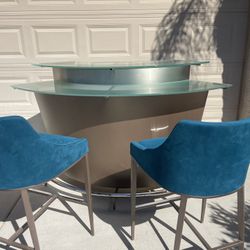 Bar + 2 Stools 