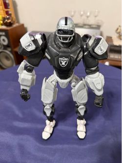 Raiders Fox sports Cletus football player action figure