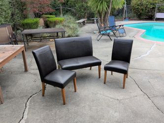 Padded chairs