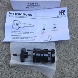 HPC Tubular Key & Pick Decoder TKPD-1 – Made in USA, w/ Box & Instructions