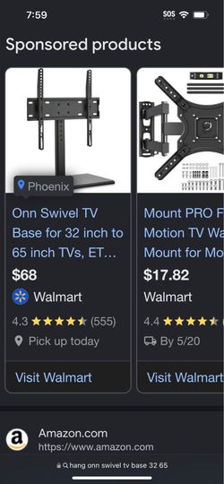 Tv MOUNT 32”-65”