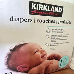 Size 1 Kirkland Diapers 192 Count