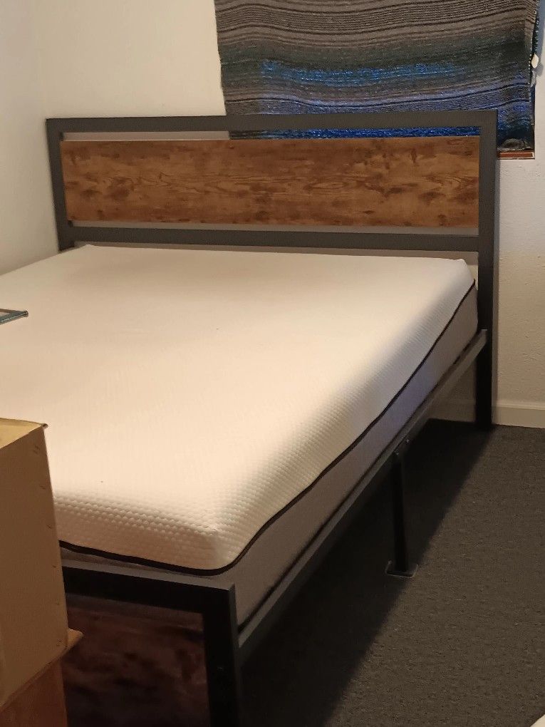 Bed Frame And Mattress