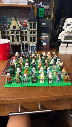 lego starwars minifigure lot