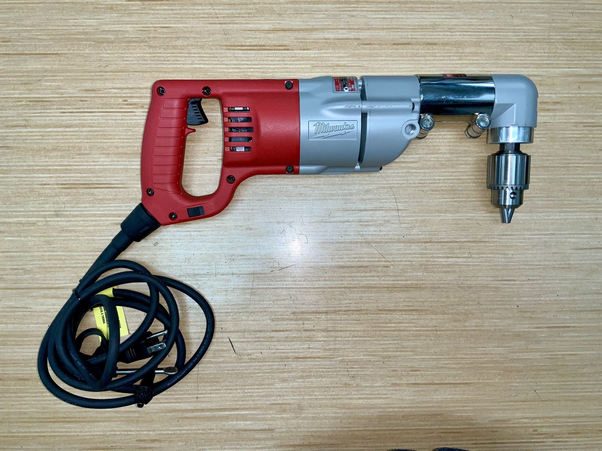 MILWAUKEE Heavy Duty 1/2’ Electric Right Angle Drill