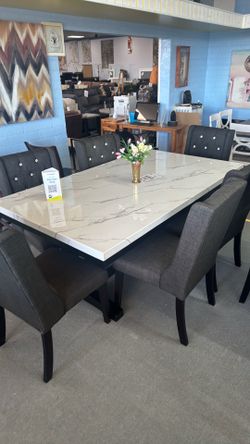 7pc dining table set