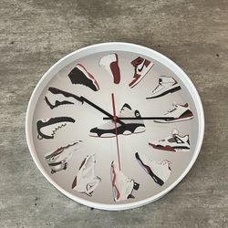 Brand New 14” Large Nike Air Jordan Sneaker Wall Clock