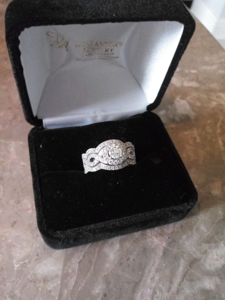 Neil Lane Engagement Ring 1 ct tw Diamonds 14k White Gold