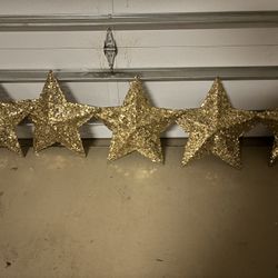 Gold Star Decorations