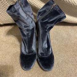 Sam Edelman Velvet Heeled Boots