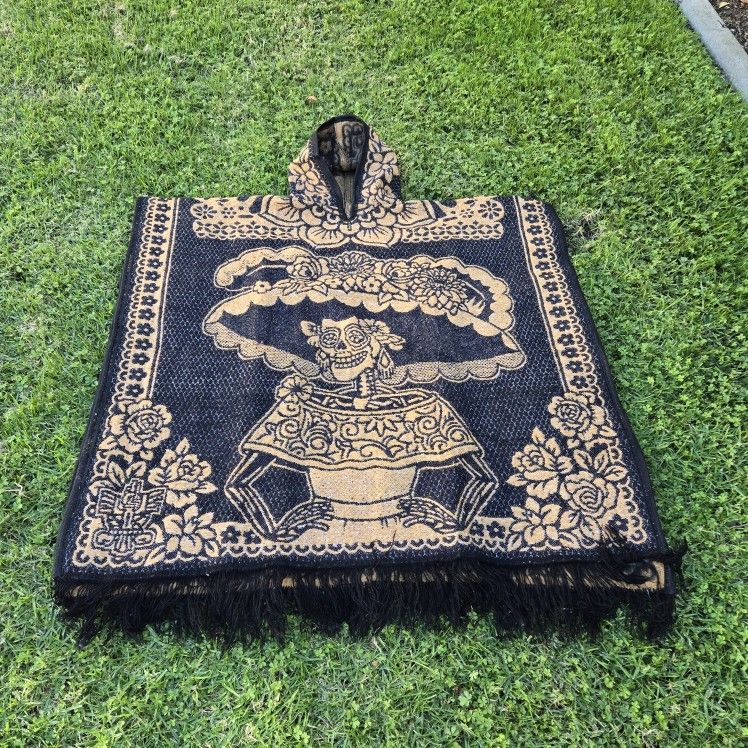 Gaban De Catrina.. Ponchos De Catrina. Gaban Jack