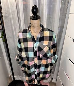 Wild Fable Multicolor Plaid Women’s Shirt XS/S