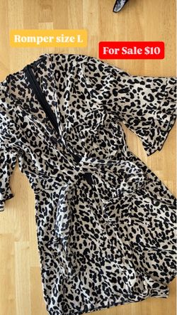 Romper shorts set size L